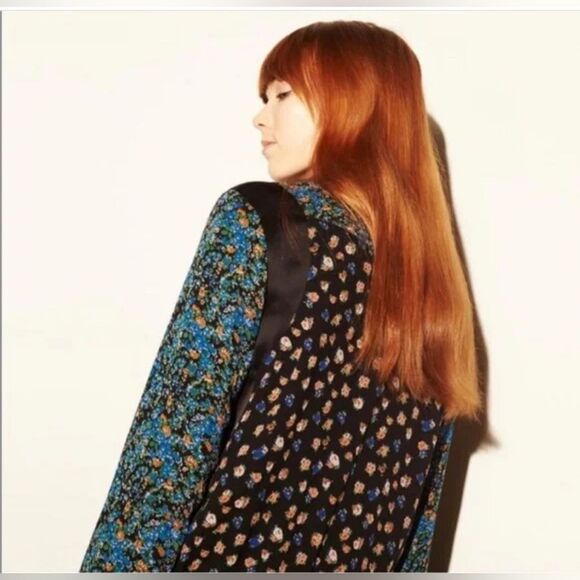 Coach 1941 Silk Floral varsity Bomber Utility Flight Jacket. Small - Picture 2 of 11